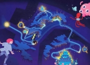 灯光秀《夜游大阪城》                                                                                          